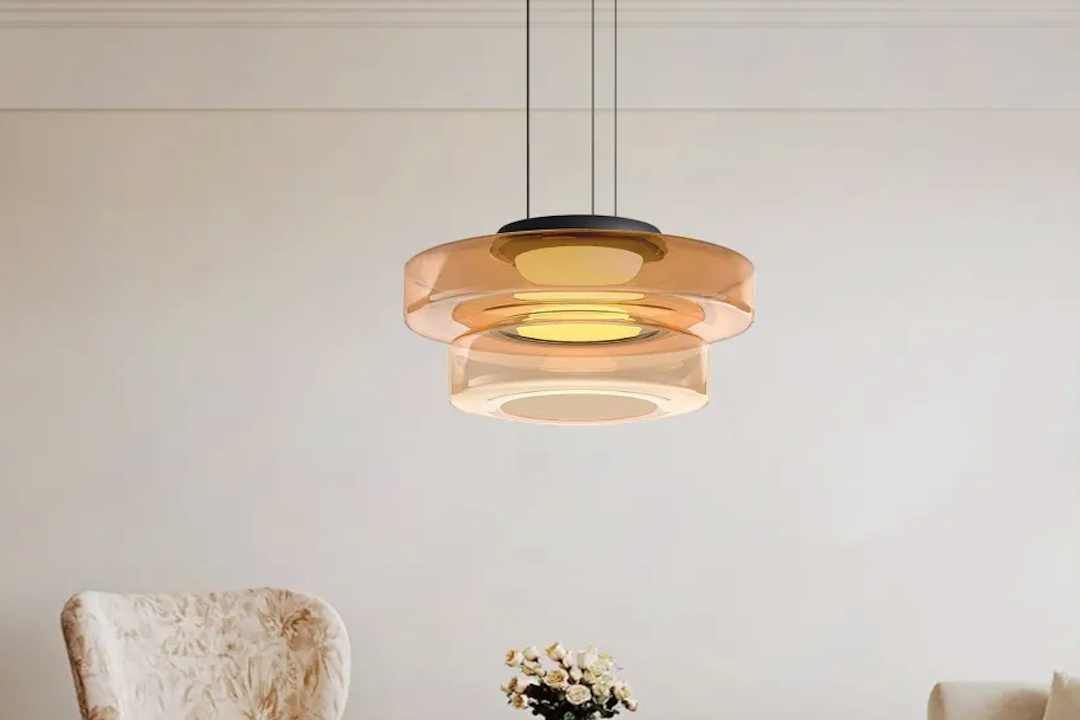 Stylish Illumination: Clear Glass Multi-Pendant Hanging Lights