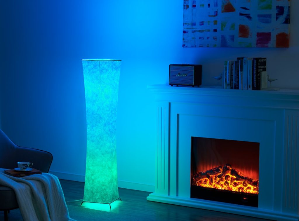 Photo floor lamp